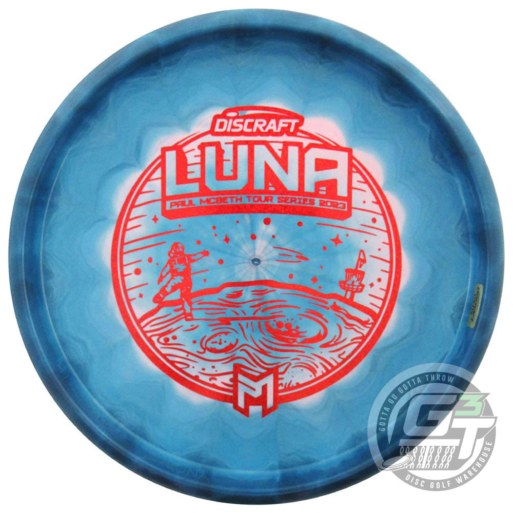 Discraft Limited Edition 2023 Tour Series Paul McBeth Understamp Swirl ESP Luna Putter Golf Disc (Limit 2 Per Customer)