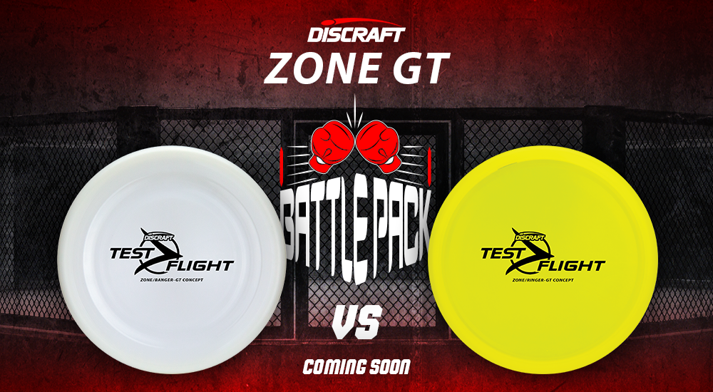 Discraft Zone GT Putter Golf Disc 2-Disc Test Flight Battle Pack