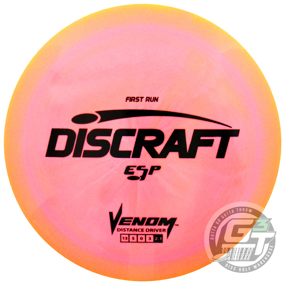 Discraft First Run ESP Venom Distance Driver Golf Disc