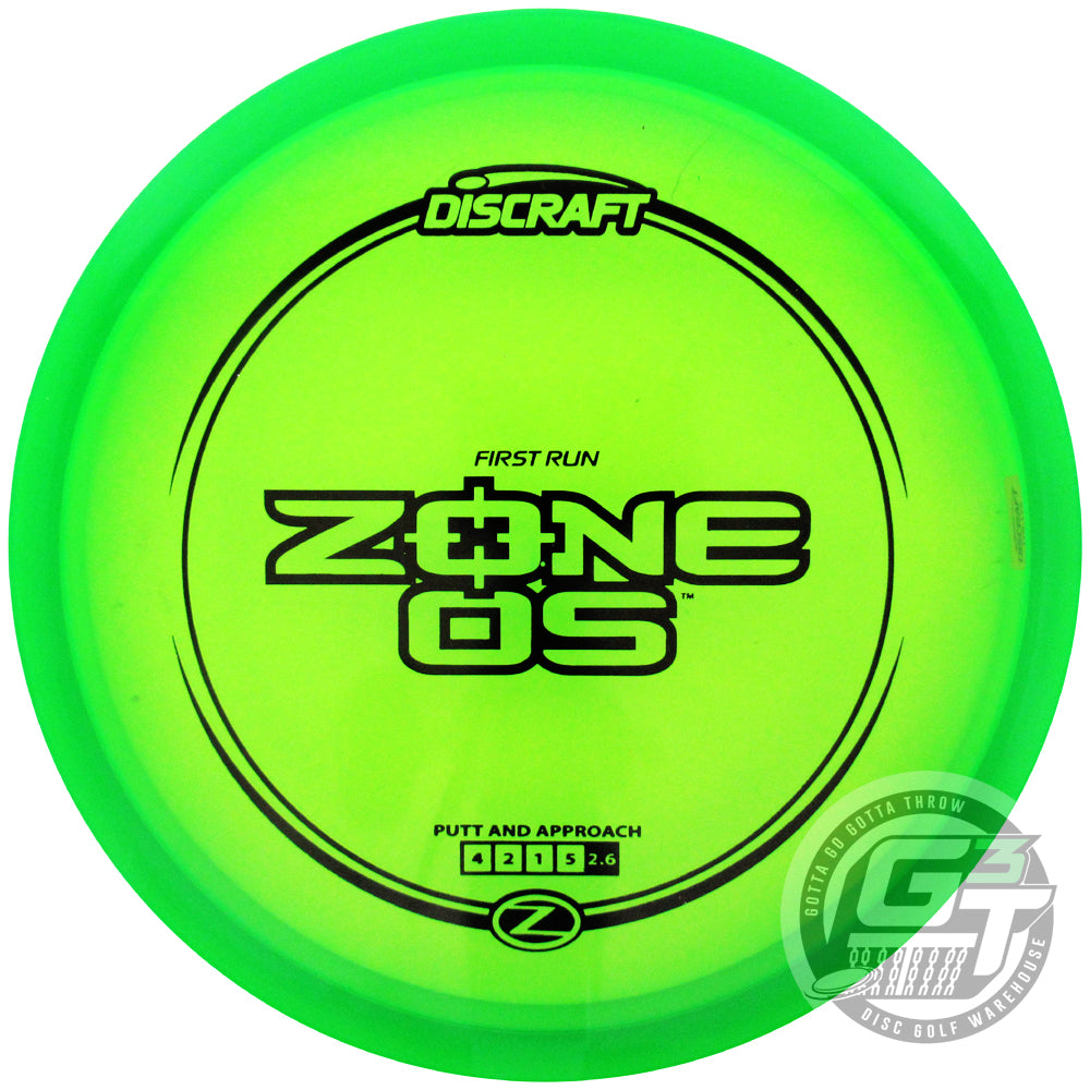 Discraft First Run Elite Z Zone OS Putter Golf Disc
