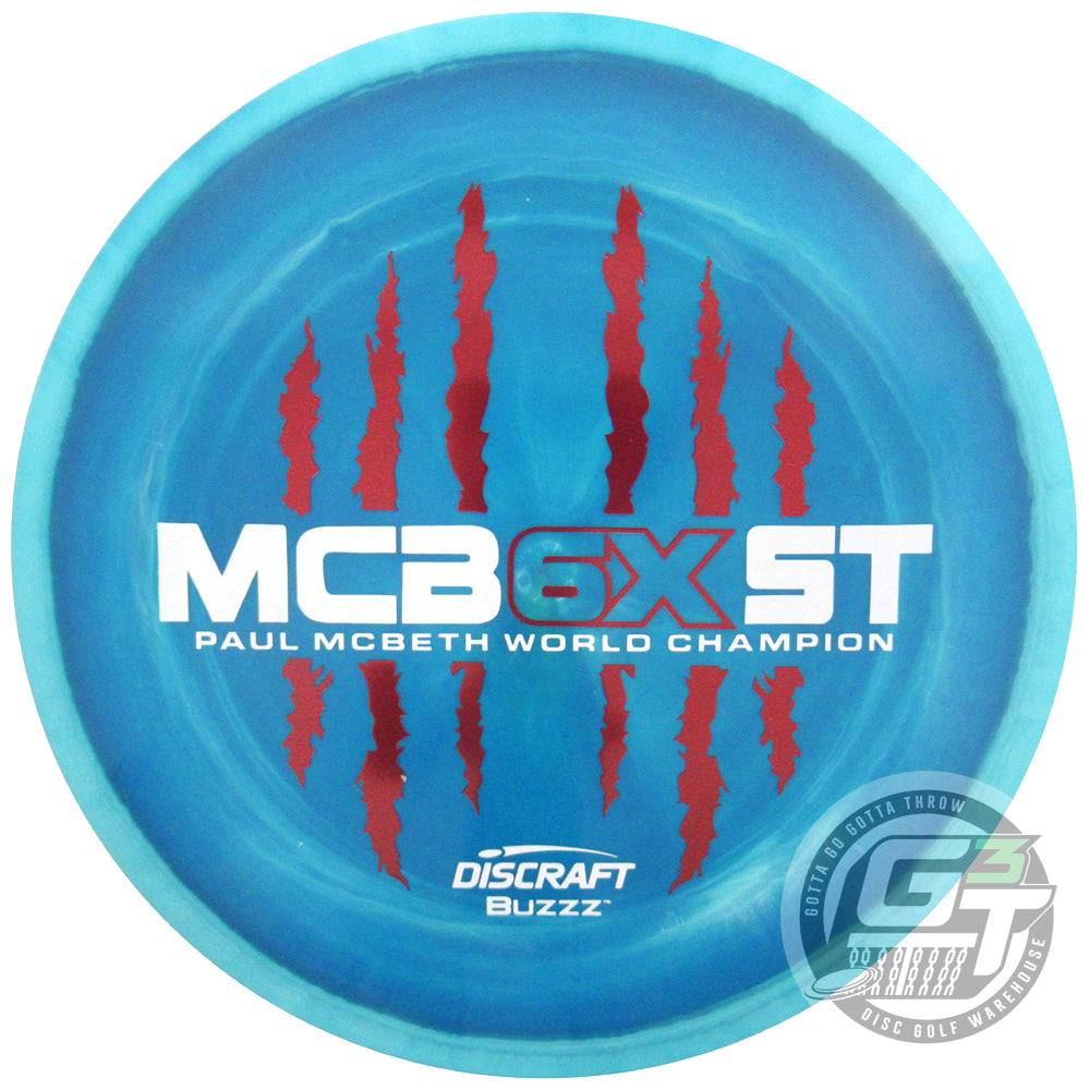Discraft Limited Edition Paul McBeth 6X Commemorative McBeast Stamp ESP Buzzz Midrange Golf Disc