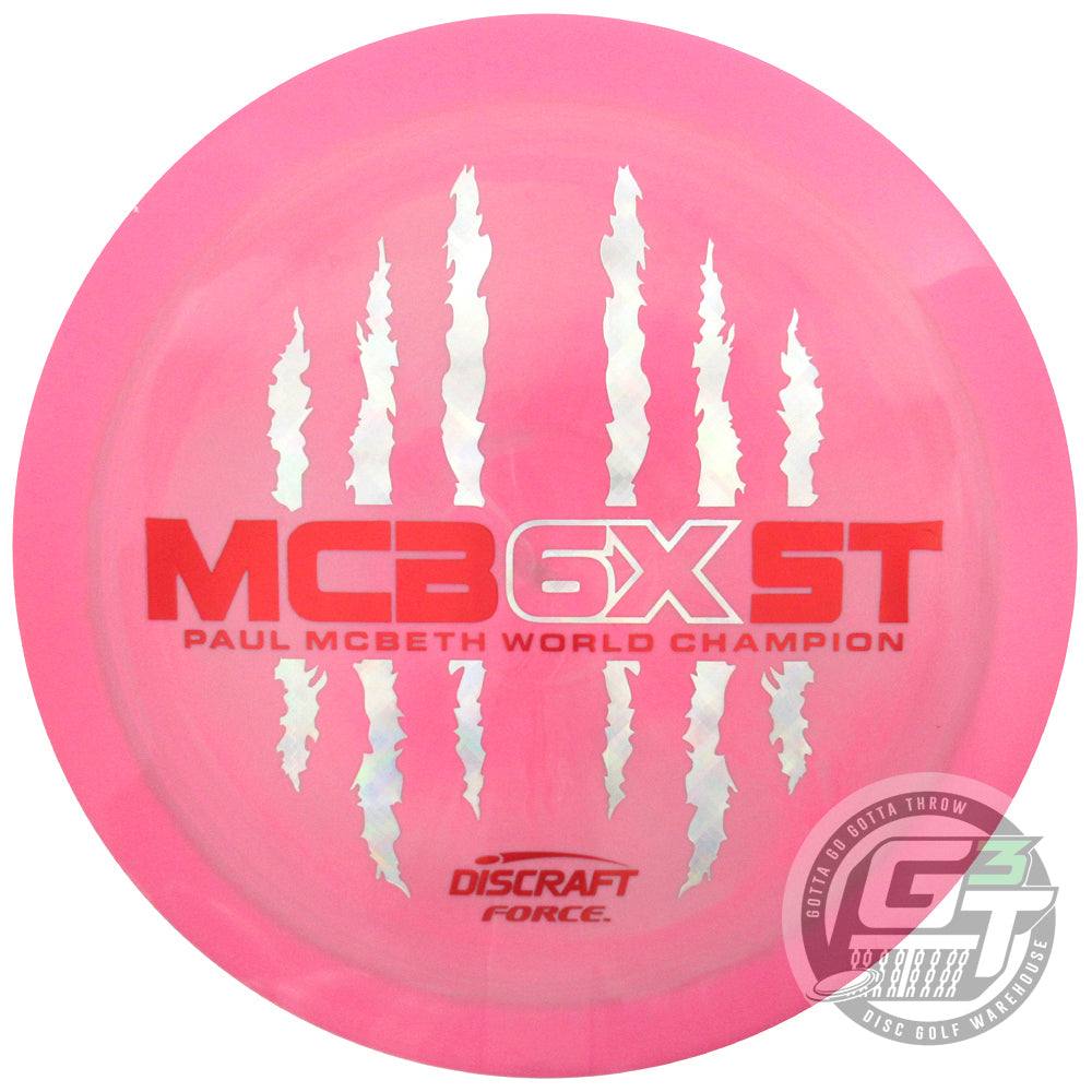 Discraft Limited Edition Paul McBeth 6X Commemorative McBeast Stamp ESP Force Distance Driver Golf Disc