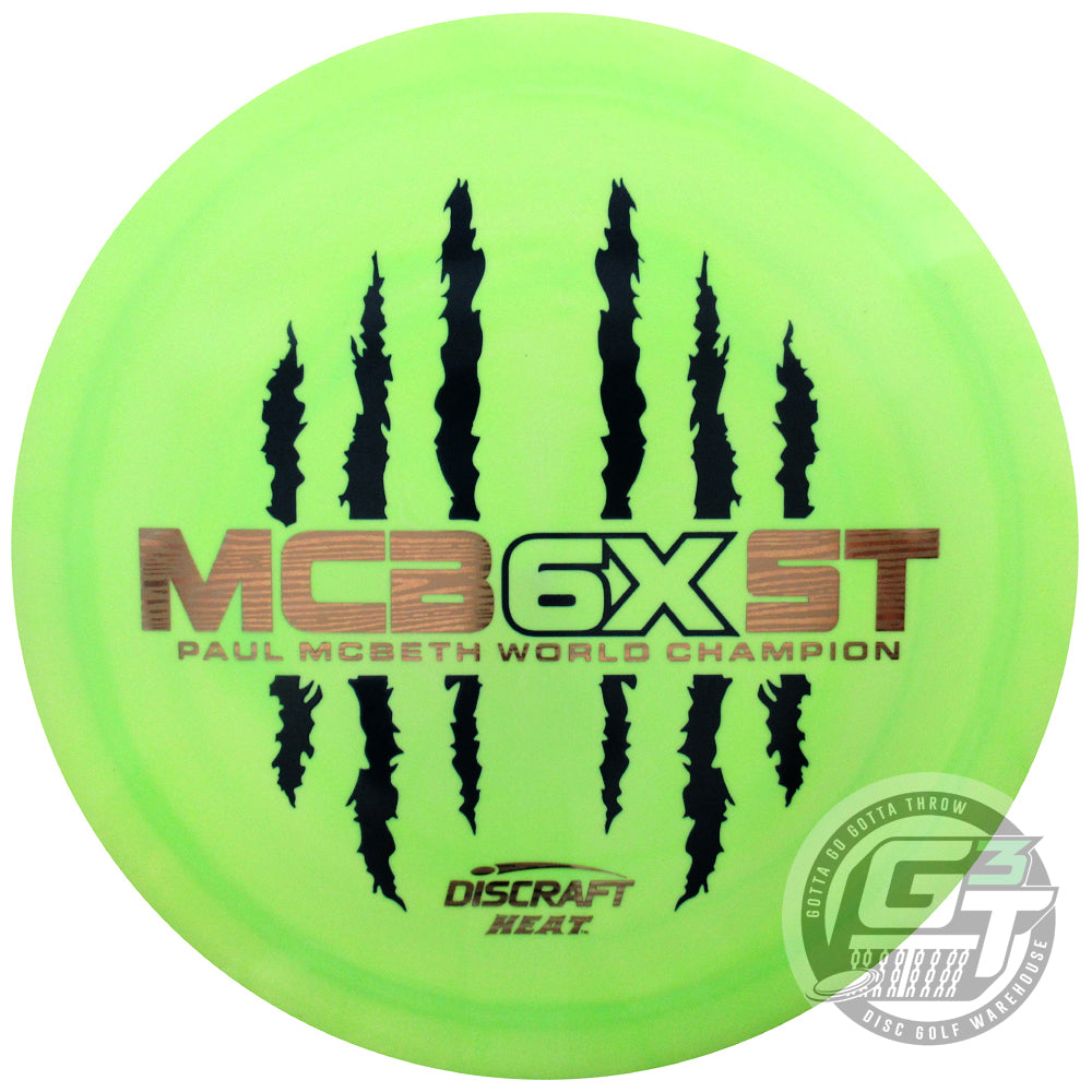 Discraft Limited Edition Paul McBeth 6X Commemorative McBeast Stamp ESP Heat Distance Driver Golf Disc