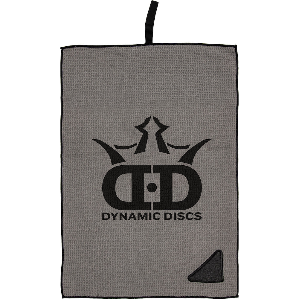 Dynamic Discs DD Logo Microfiber Waffle Weave Scrubbing Disc Golf Towel
