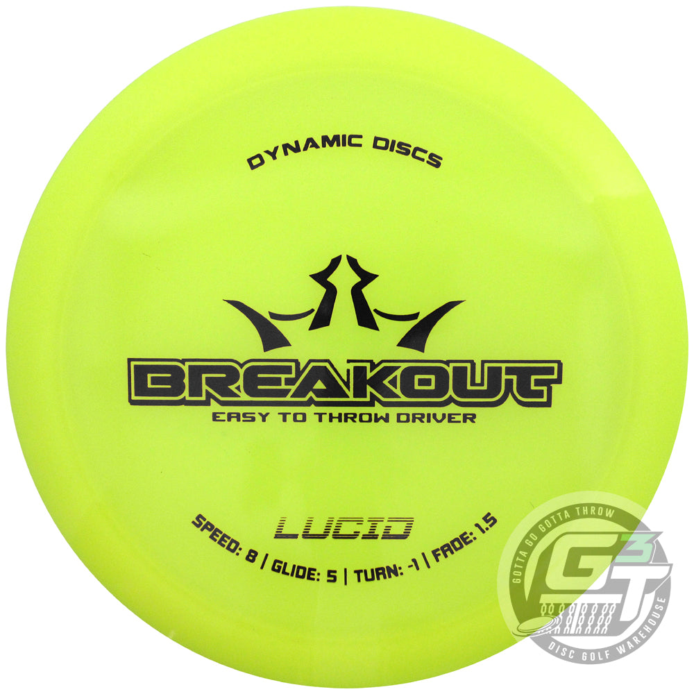 Dynamic Discs Lucid Breakout Fairway Driver Golf Disc