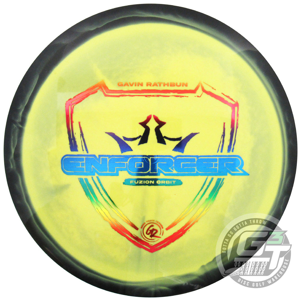 Dynamic Discs Limited Edition 2023 Team Series Gavin Rathbun Fuzion Orbit Enforcer Distance Driver Golf Disc