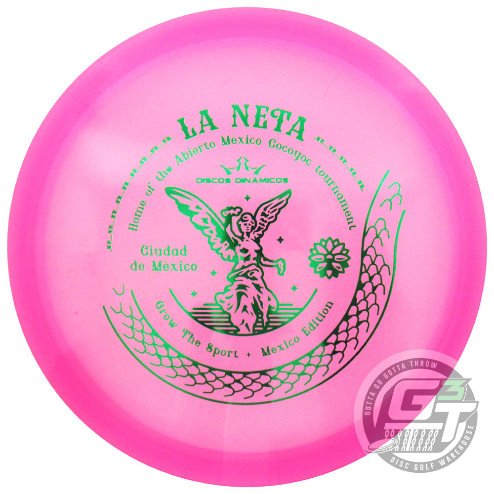 Dynamic Discs Limited Edition Grow the Sport Mexico Edition La Neta Stamp Lucid Ice EMAC Truth Midrange Golf Disc