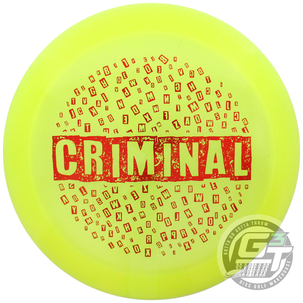 Dynamic Discs Limited Edition Ransom Stamp Lucid Ice Criminal Distance Driver Golf Disc