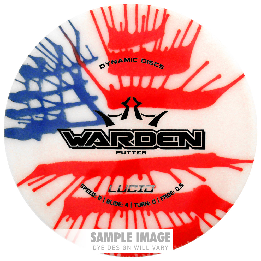 Dynamic Discs MyDye Lucid Warden Putter Golf Disc