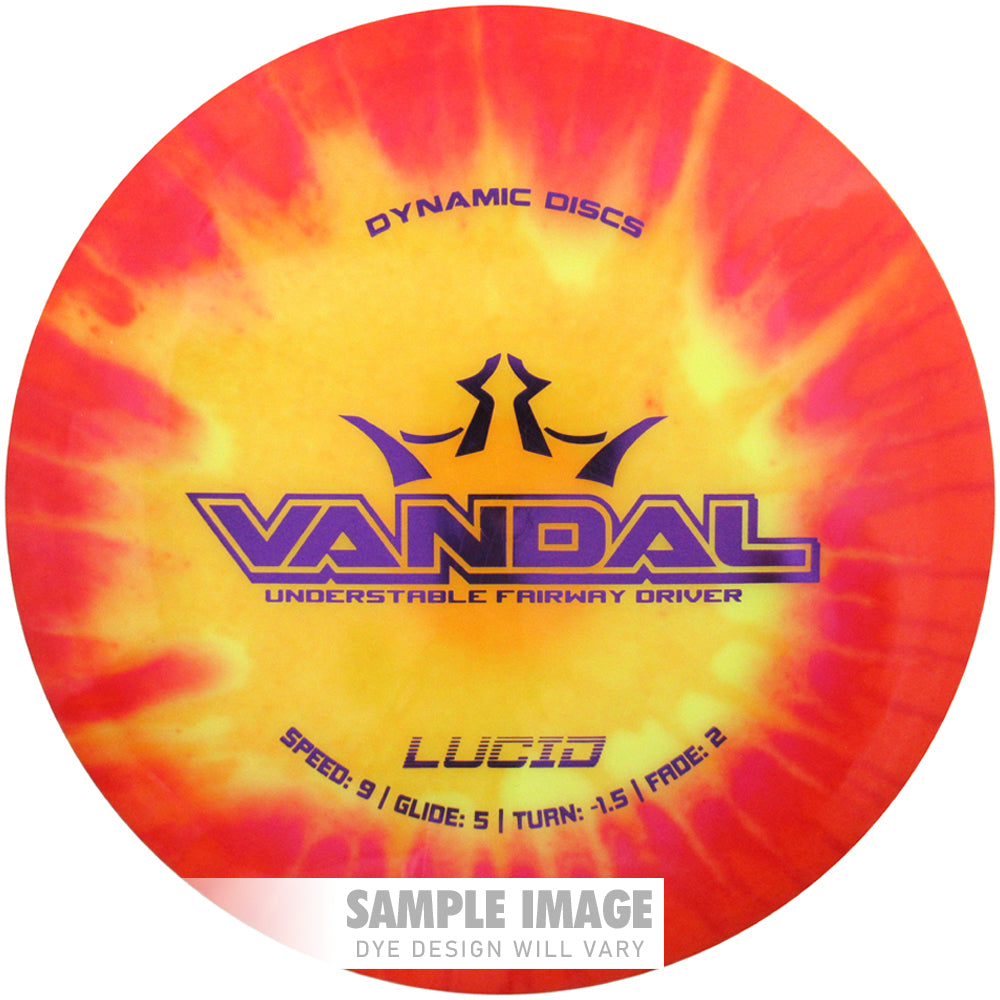 Dynamic Discs MyDye Lucid Vandal Fairway Driver Golf Disc