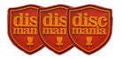 Discmania Shield Logo Velcro Disc Golf Patch