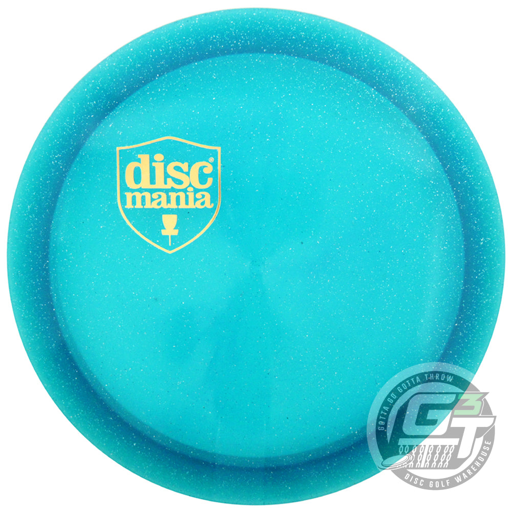 Discmania Limited Edition Mini Shield Stamp Metal Flake C-Line FD3 Fairway Driver Golf Disc