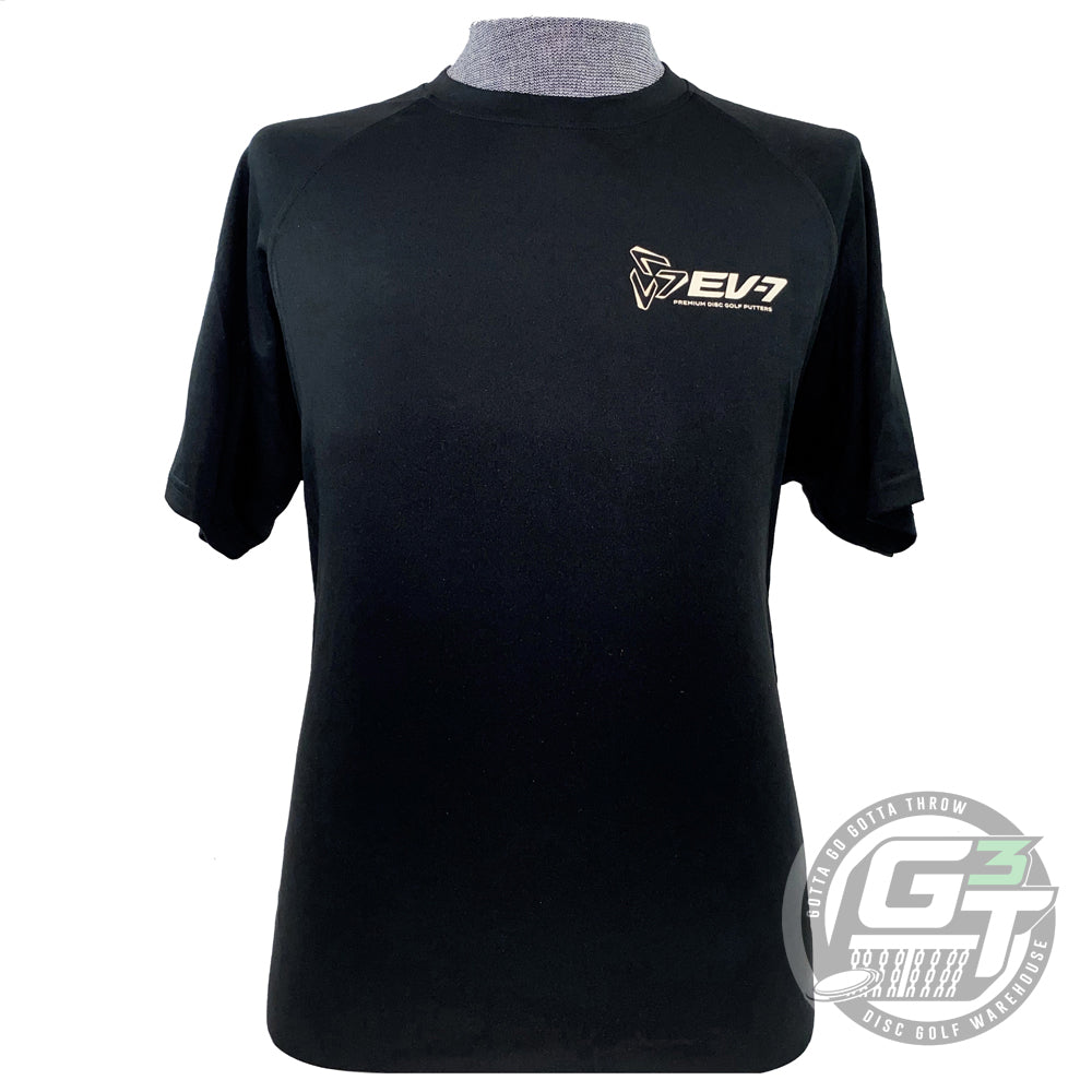 EV-7 Logo Performance Short Sleeve Disc Golf T-Shirt