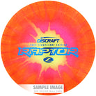 Discraft Limited Edition 2023 Ledgestone Open Fly Dye Elite Z Raptor Distance Driver Golf Disc