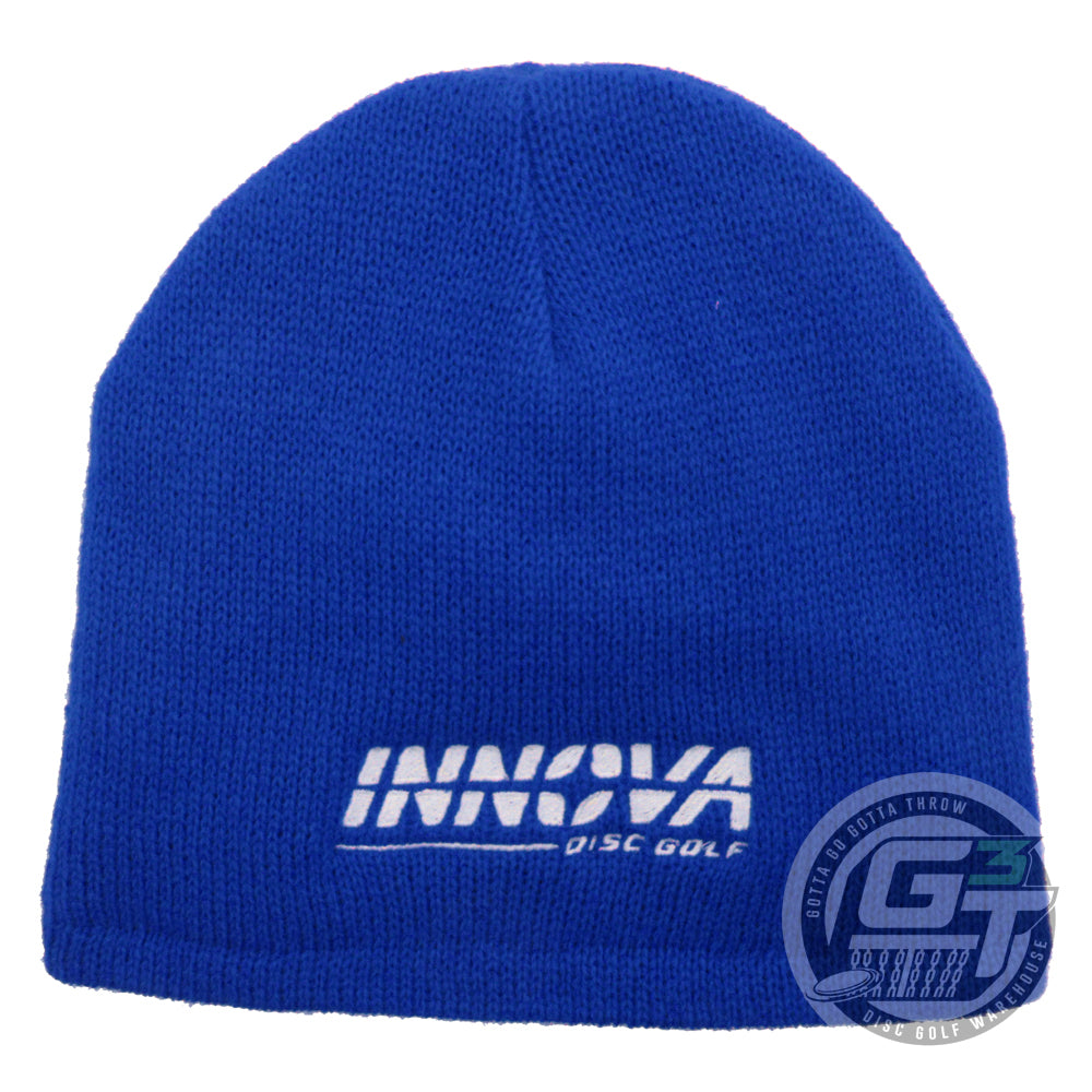 Innova Burst Logo Fleece Lined Knit Beanie Winter Disc Golf Hat
