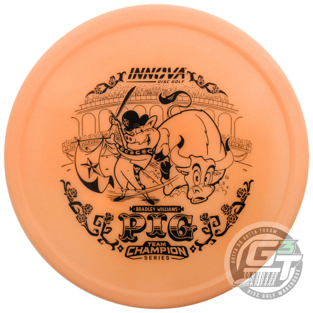 Innova Limited Edition 2023 Tour Series Bradley Williams Color Glow Pro Pig Putter Golf Disc
