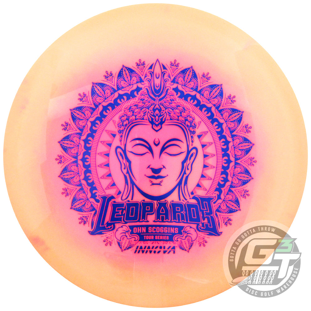 Innova Limited Edition 2023 Tour Series Ohn Scoggins Color Glow Halo Star Leopard3 Fairway Driver Golf Disc