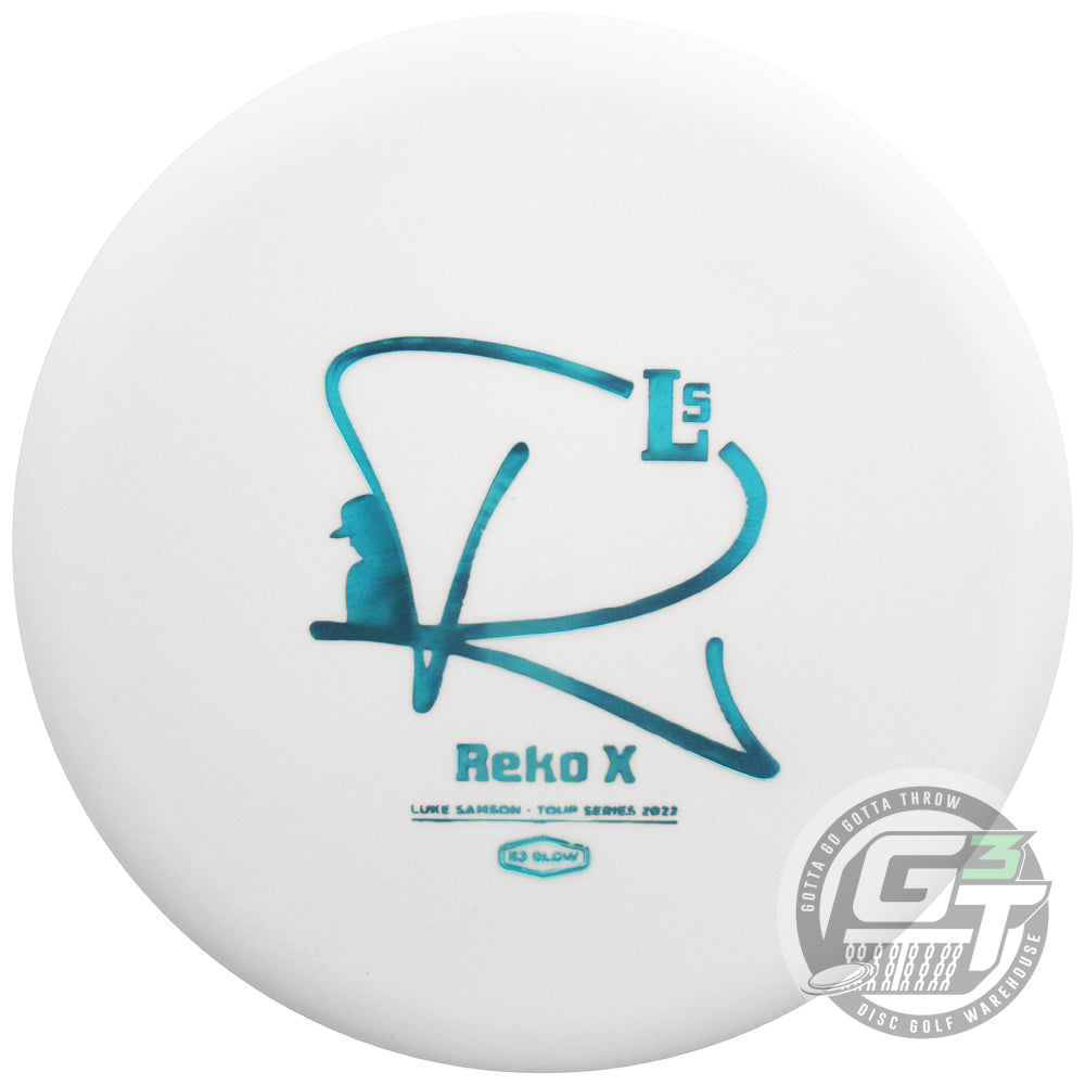 Kastaplast Limited Edition 2022 Team Series Luke Samson Glow K3 Reko X Putter Golf Disc