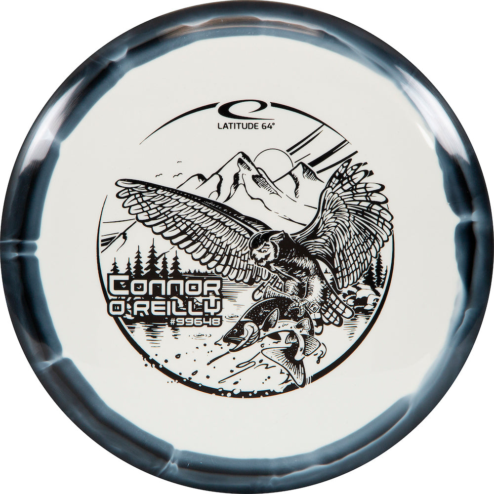 Latitude 64 Limited Edition 2023 Team Series Connor O'Reilly Gold Orbit River Fairway Driver Golf Disc