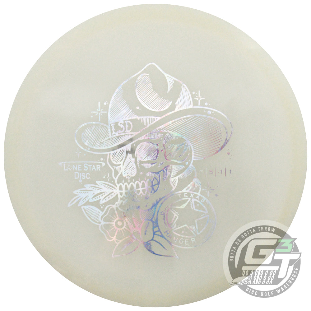 Lone Star Artist Series Glow Bravo Texas Ranger Midrange Golf Disc