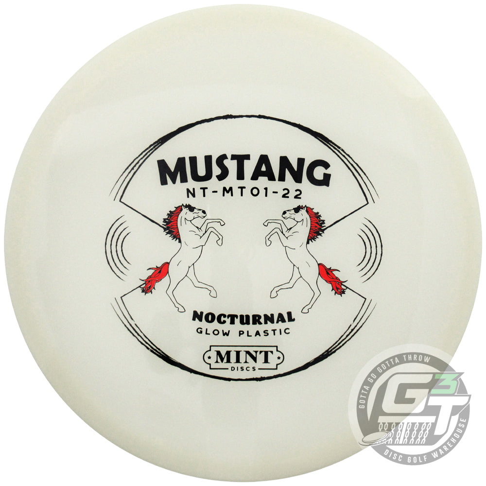 Mint Discs Glow Nocturnal Mustang Midrange Golf Disc