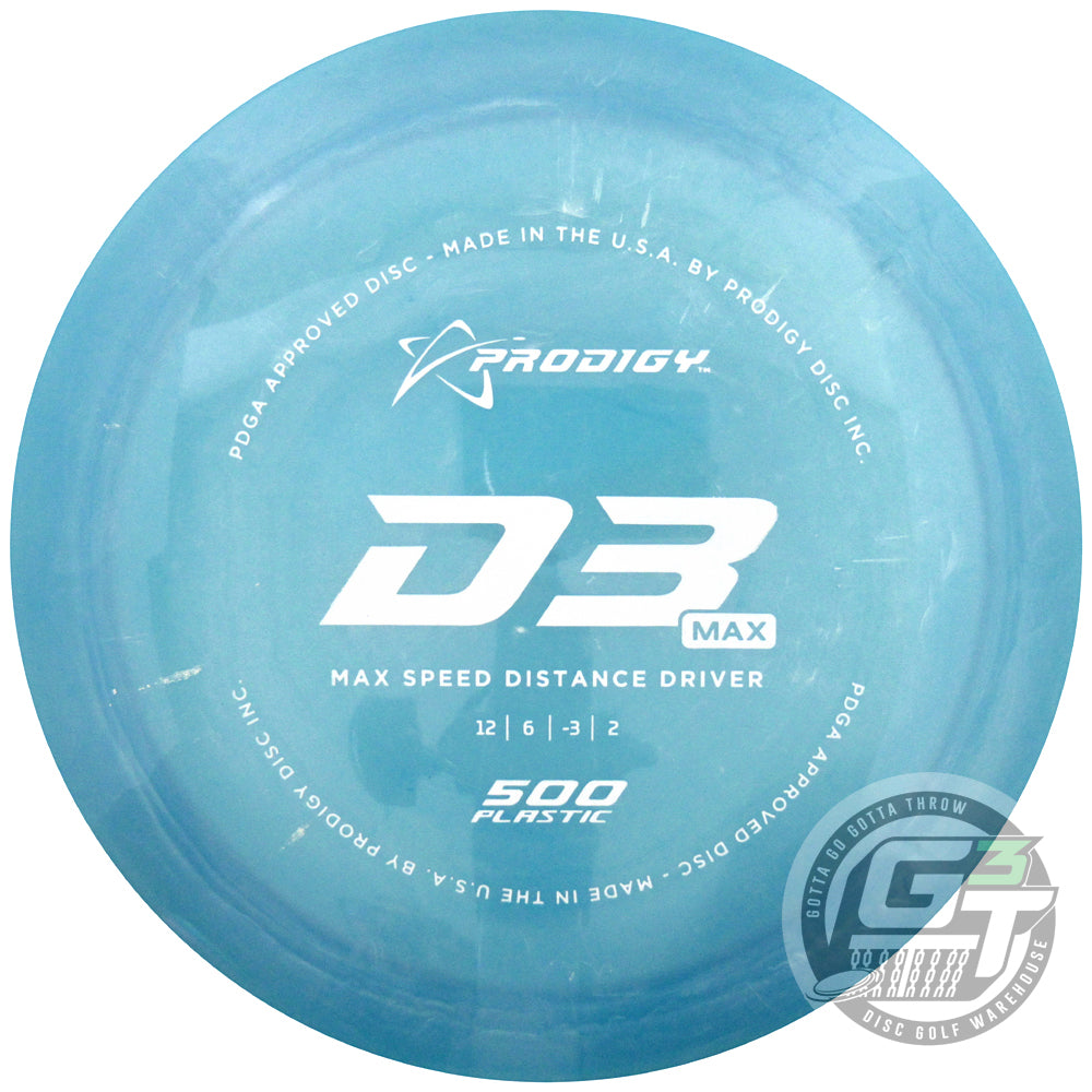 Prodigy 500 Series D3 Max Distance Driver Golf Disc