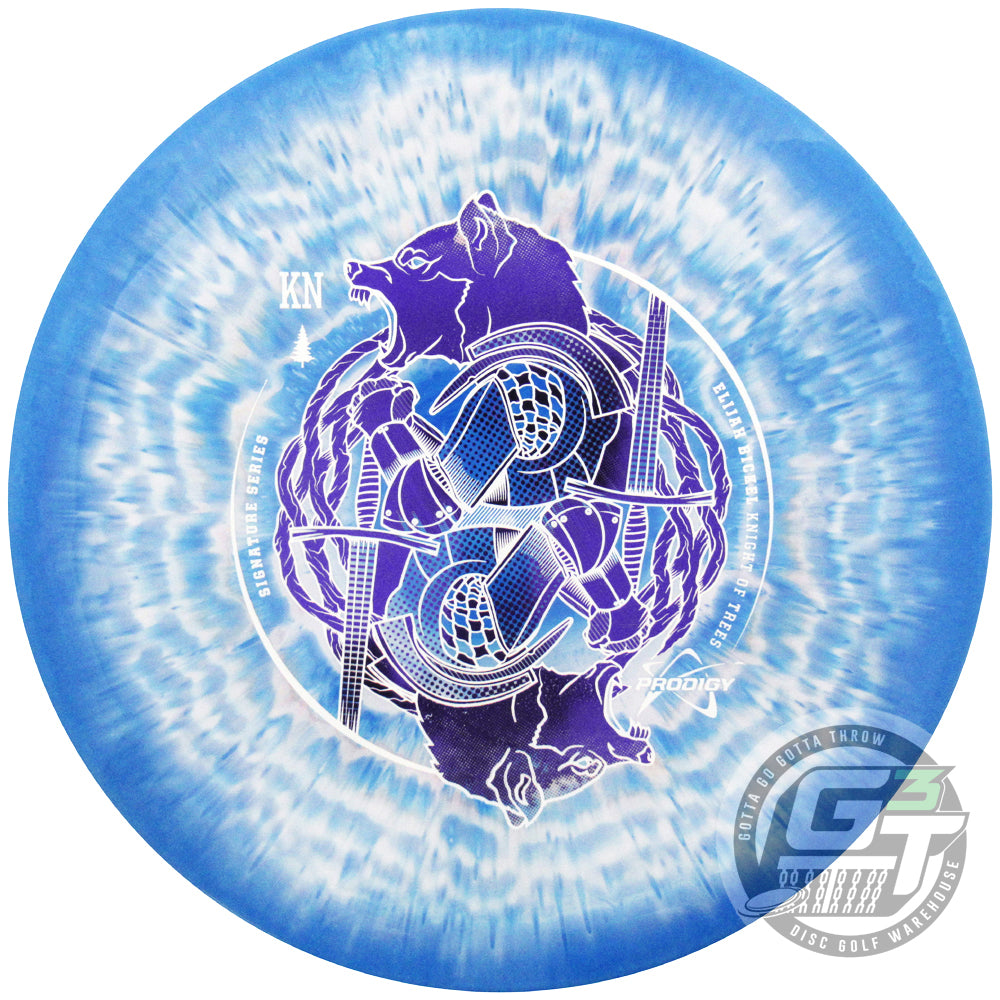 Prodigy Limited Edition 2023 Signature Series Elijah Bickel Knight of Trees 500 Spectrum PX3 Putter Golf Disc