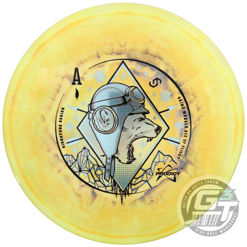 Prodigy Limited Edition 2023 Signature Series Vaino Makela Ace of Flight 500 Spectrum A2 Approach Midrange Golf Disc
