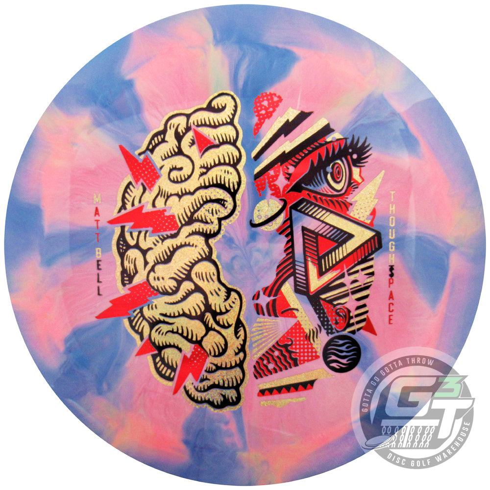 Thought Space Athletics Limited Edition 2022 Signature Series Matt Bell Nebula Aura Synapse Distance Driver Golf Disc