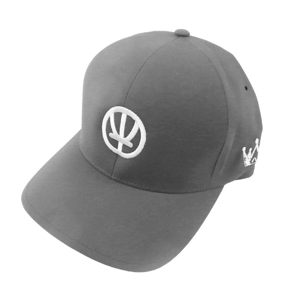 Airborn Disc Golf Target Logo FlexFit Performance Disc Golf Hat - Gotta Go Gotta Throw