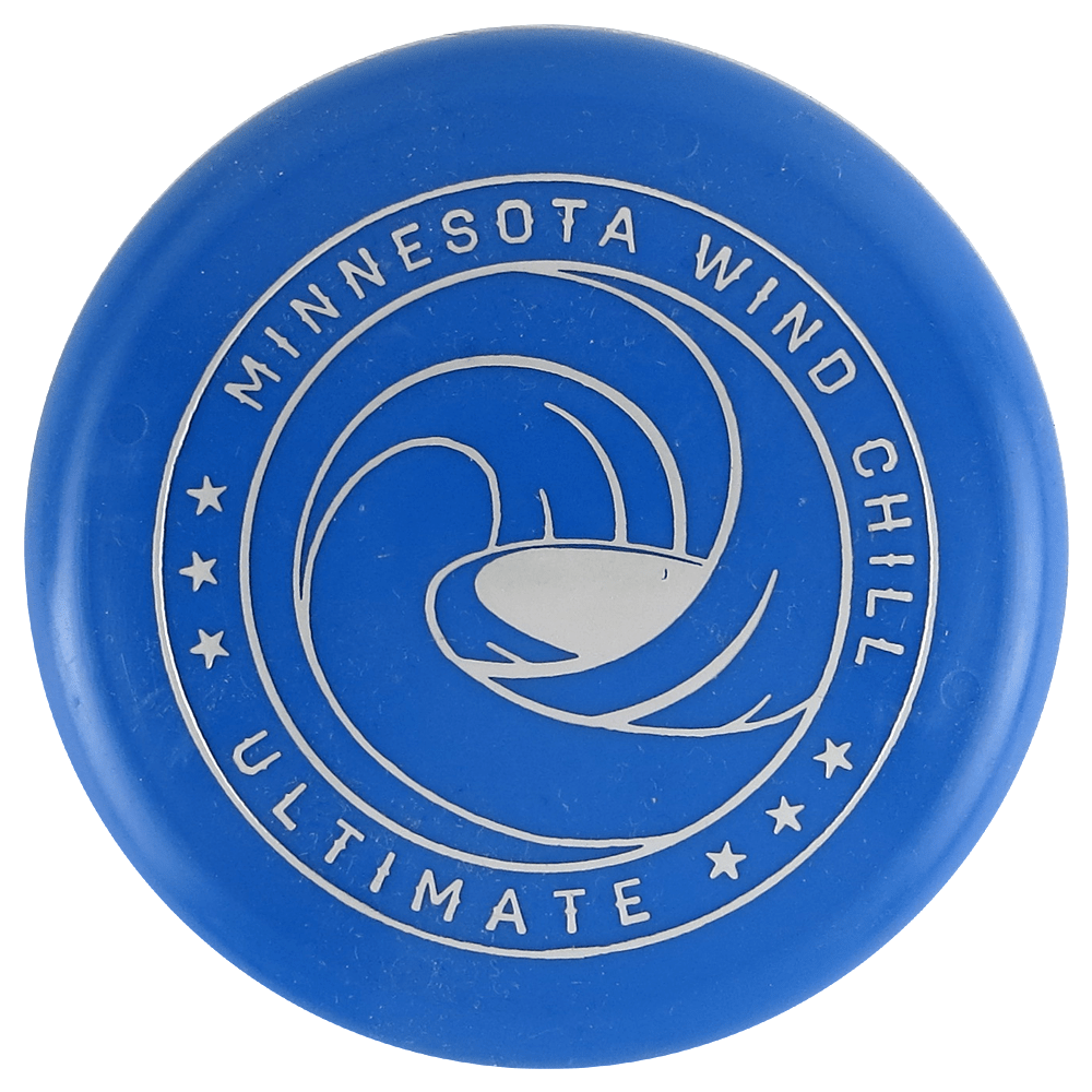 AUDL Mini Little Flyer - 4.25" AUDL Pro Ultimate Minnesota Wind Chill Logo Inter-Locking Mini Marker Disc