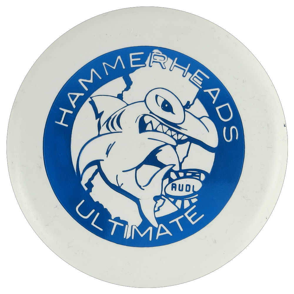 AUDL Mini Little Flyer - 4.25" AUDL Pro Ultimate New Jersey Hammerheads Logo Inter-Locking Mini Marker Disc