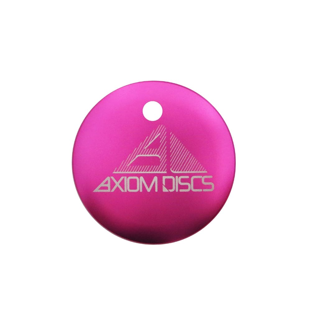 Axiom Discs Accessory Pink Axiom Discs 3.5cm Micro Metal Mini Bag Tag / Key Chain