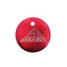 Axiom Discs Accessory Red Axiom Discs 3.5cm Micro Metal Mini Bag Tag / Key Chain