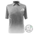 Axiom Discs Apparel M / Gray Axiom Discs Graph Sublimated Short Sleeve Performance Disc Golf Polo Shirt