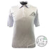 Axiom Discs Apparel M / White Axiom Discs Graph Sublimated Short Sleeve Performance Disc Golf Polo Shirt