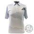 Axiom Discs Apparel M / White Axiom Discs Grit Sublimated Short Sleeve Performance Disc Golf Polo Shirt