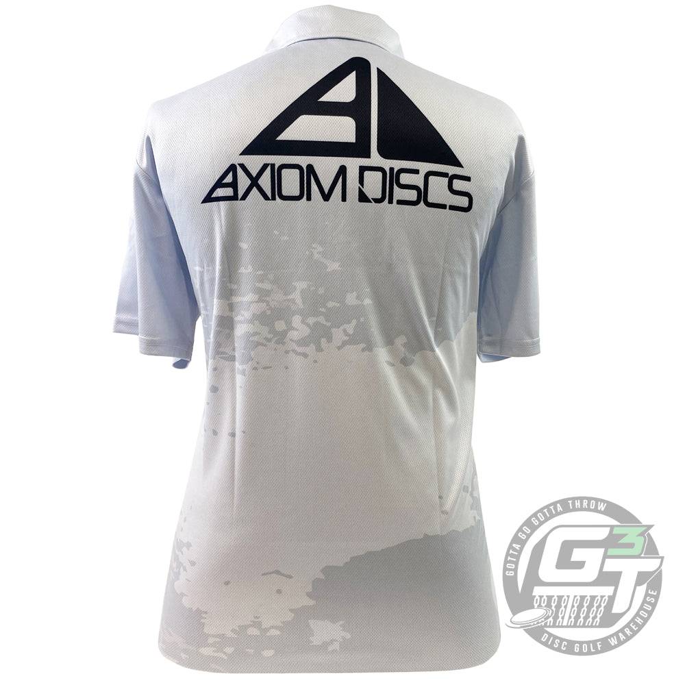 Axiom Discs Apparel Axiom Discs Grit Sublimated Short Sleeve Performance Disc Golf Polo Shirt