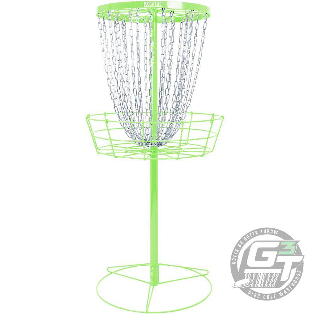 Axiom Discs Basket Green Axiom Lite 24-Chain Disc Golf Basket