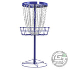 Axiom Discs Basket Royal Blue Axiom Pro 24-Chain Disc Golf Basket
