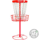 Axiom Discs Basket Red Axiom Pro HD 24-Chain Disc Golf Basket