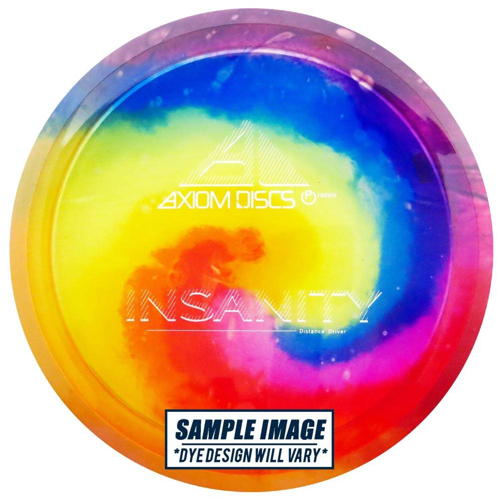 Axiom Discs Golf Disc Axiom Tie-Dye Proton Insanity Distance Driver Golf Disc