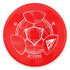 Axiom Discs Mini Red Axiom Discs Neutron Icon Mini Marker Disc