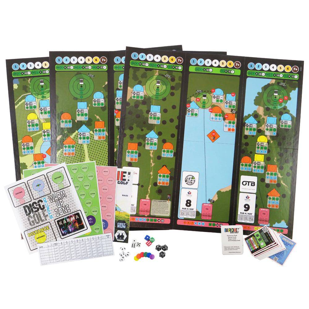Boda Brothers Games Accessory Boda Brothers Games Birdie Disc Golf Tabletop Board Game - Base Set