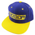 Booom Apparel Purple / Yellow Booom Block Logo Snapback Disc Golf Hat