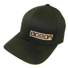 Booom Small Block Logo FlexFit Disc Golf Hat - Gotta Go Gotta Throw