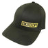Booom Apparel S / M / Black Booom Small Block Logo FlexFit Disc Golf Hat