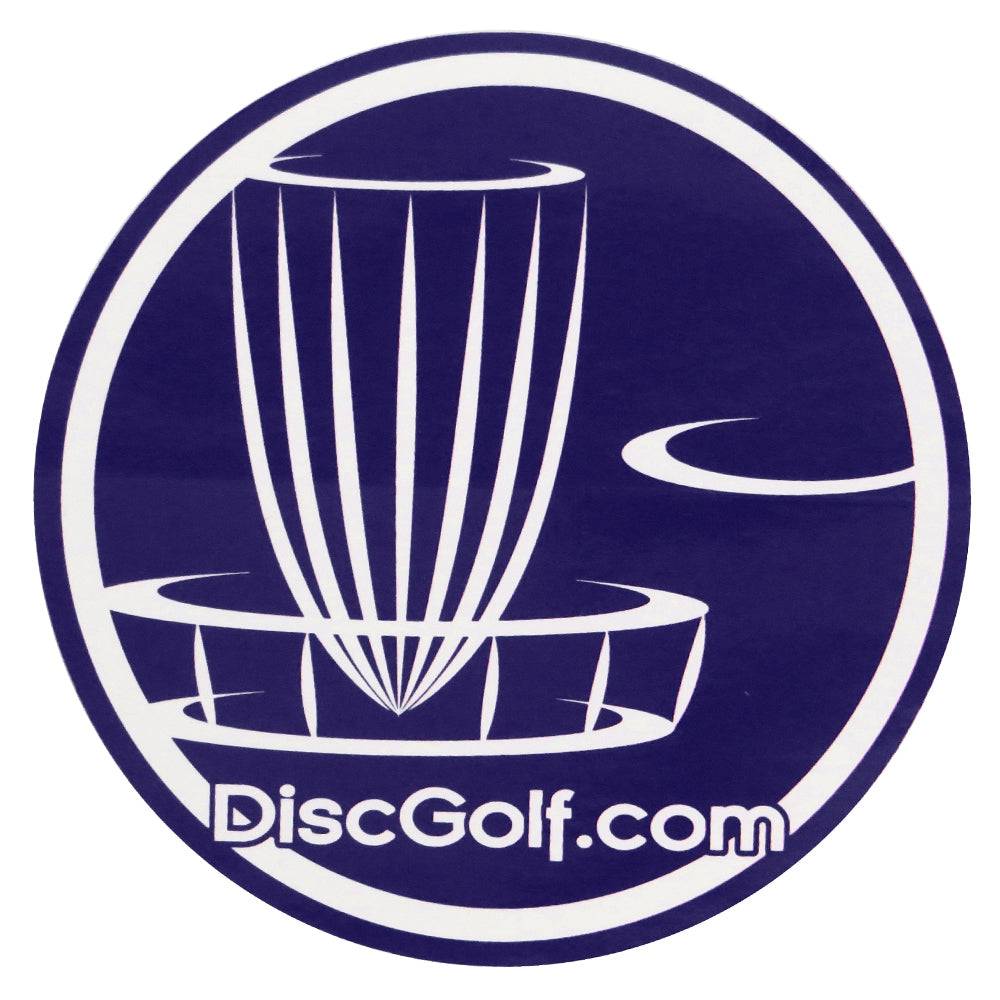 DGA Accessory Navy Blue DGA Circle Basket Logo Sticker