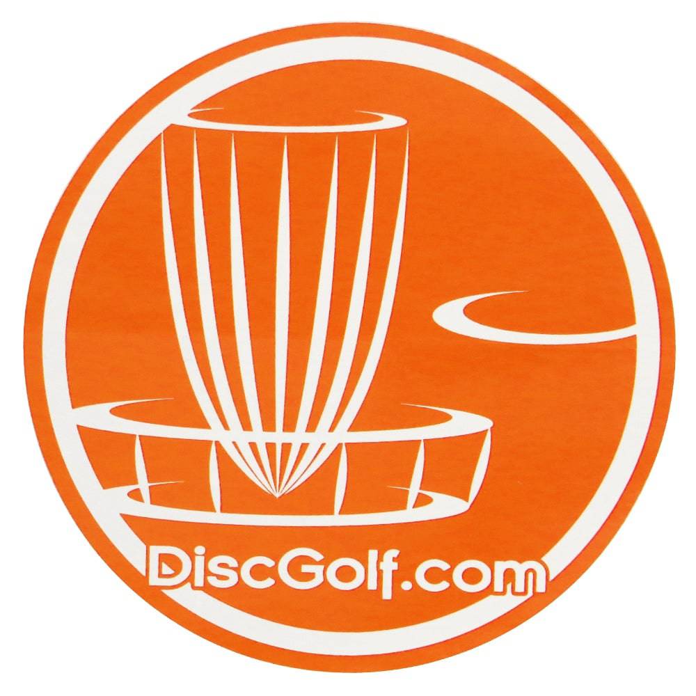 DGA Accessory Orange DGA Circle Basket Logo Sticker