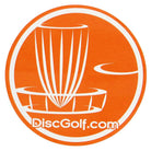 DGA Accessory Orange DGA Circle Basket Logo Sticker